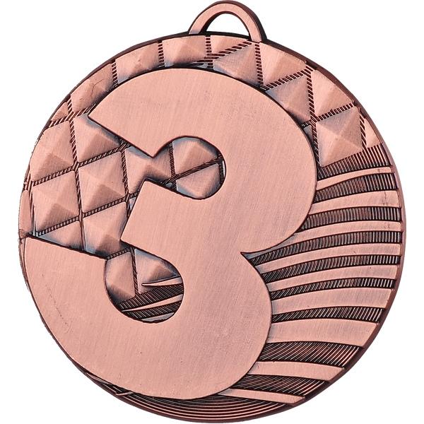 Медаль 3 место MD1750/B (50) G - 2,5мм