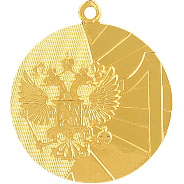 Медаль №121 (1 место, диаметр 40 мм, металл, цвет золото. Место для вставок: обратная сторона диаметр 36 мм)