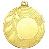 Медаль №3529 (Диаметр 50 мм, металл, цвет золото. Место для вставок: лицевая диаметр 25 мм, обратная сторона диаметр 46 мм)