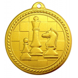 Медаль MZ 80-50/GM шахматы (D-50 мм, s-2 мм)
