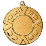 Медаль №151 (Диаметр 50 мм, металл, цвет золото. Место для вставок: лицевая диаметр 25 мм, обратная сторона размер по шаблону)