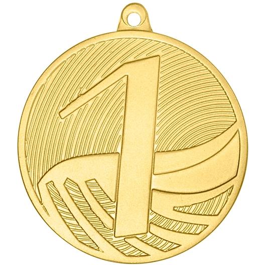 Медаль №2325 (1 место, диаметр 50 мм, металл, цвет золото. Место для вставок: обратная сторона диаметр 45 мм)