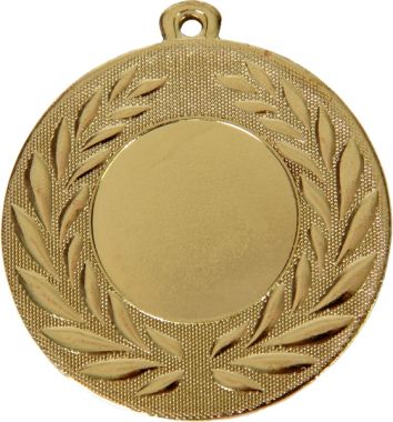 Медаль №30 (Диаметр 50 мм, металл, цвет золото. Место для вставок: лицевая диаметр 25 мм, обратная сторона диаметр 46 мм)