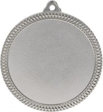 Медаль №844 (Диаметр 60 мм, металл, цвет серебро. Место для вставок: лицевая диаметр 50 мм, обратная сторона диаметр 53 мм)