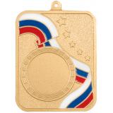 Медаль №2248 (Размер 48x65 мм, металл, цвет золото. Место для вставок: обратная сторона диаметр 59х42 мм)