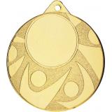 Медаль №975 (Диаметр 50 мм, металл, цвет золото. Место для вставок: лицевая диаметр 25 мм, обратная сторона диаметр 45 мм)