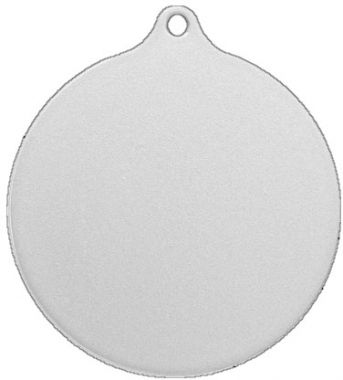 Медаль №827 (Диаметр 60 мм, металл, цвет серебро)