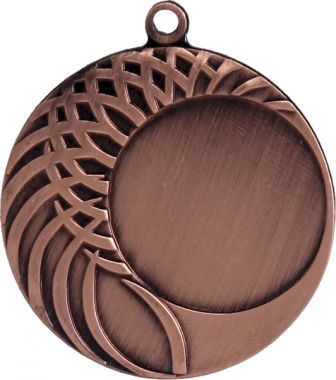 Медаль №6 (Диаметр 40 мм, металл, цвет бронза. Место для вставок: лицевая диаметр 25 мм, обратная сторона диаметр 35 мм)