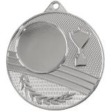 Медаль №1187 (Диаметр 50 мм, металл, цвет серебро. Место для вставок: лицевая диаметр 25 мм, обратная сторона диаметр 46 мм)