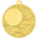 Медаль №2375 (Диаметр 50 мм, металл, цвет золото. Место для вставок: лицевая диаметр 25 мм, обратная сторона диаметр 45 мм)