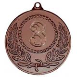 Медаль №152 (3 место, диаметр 50 мм, металл, цвет бронза. Место для вставок: обратная сторона размер по шаблону)