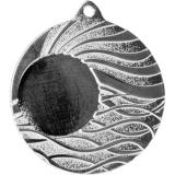 Медаль №15 (Диаметр 50 мм, металл, цвет серебро. Место для вставок: лицевая диаметр 25 мм, обратная сторона диаметр 46 мм)