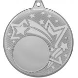 Медаль №1274 (Звезда, диаметр 45 мм, металл, цвет серебро. Место для вставок: лицевая диаметр 25 мм, обратная сторона диаметр 40 мм)