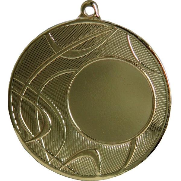 Медаль №13 (Диаметр 50 мм, металл, цвет золото. Место для вставок: лицевая диаметр 25 мм, обратная сторона диаметр 46 мм)
