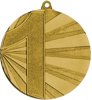 Медаль №2340 (1 место, диаметр 70 мм, металл, цвет золото. Место для вставок: обратная сторона диаметр 65 мм)