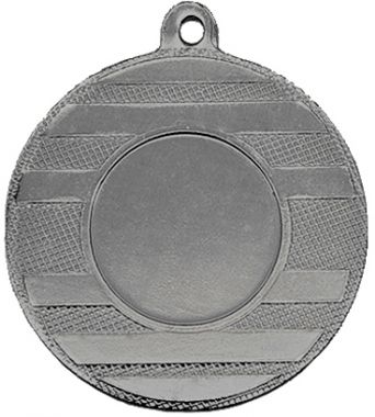 Медаль №3531 (Диаметр 50 мм, металл, цвет серебро. Место для вставок: лицевая диаметр 25 мм, обратная сторона диаметр 46 мм)
