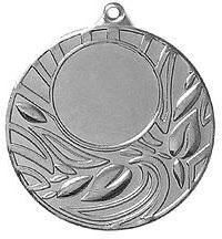 Медаль №150 (Диаметр 50 мм, металл, цвет серебро. Место для вставок: лицевая диаметр 25 мм, обратная сторона диаметр 47 мм)