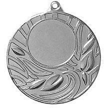 Медаль №150 (Диаметр 50 мм, металл, цвет серебро. Место для вставок: лицевая диаметр 25 мм, обратная сторона диаметр 47 мм)