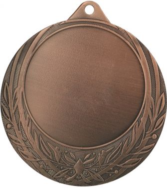 Медаль №960 (Диаметр 70 мм, металл, цвет бронза. Место для вставок: лицевая диаметр 50 мм, обратная сторона диаметр 65 мм)