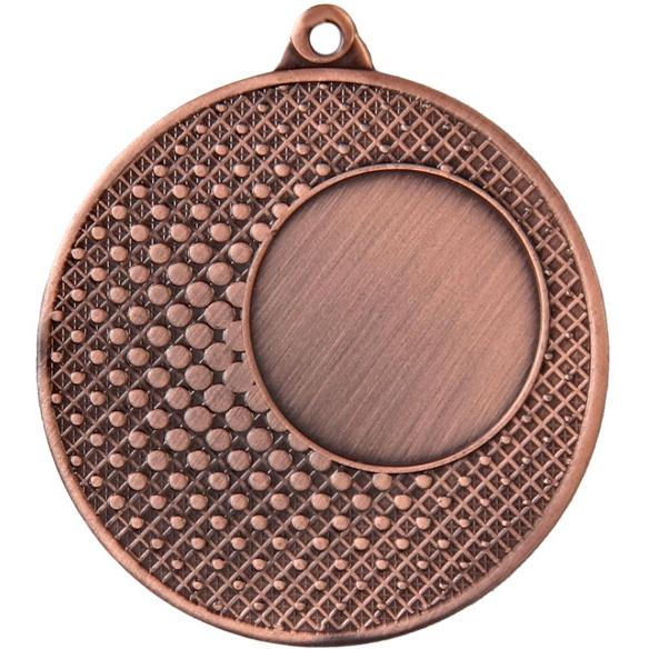 Медаль №64 (Диаметр 50 мм, металл, цвет бронза. Место для вставок: лицевая диаметр 25 мм, обратная сторона диаметр 46 мм)