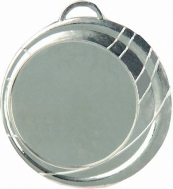 Медаль №49 (Диаметр 70 мм, металл, цвет серебро. Место для вставок: лицевая диаметр 50 мм, обратная сторона диаметр 58 мм)