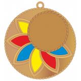 Медаль №2431 (Диаметр 50 мм, металл, цвет бронза. Место для вставок: лицевая диаметр 25 мм, обратная сторона диаметр 45 мм)