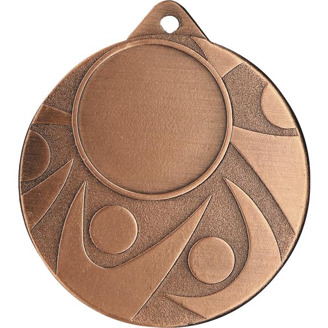 Медаль №975 (Диаметр 50 мм, металл, цвет бронза. Место для вставок: лицевая диаметр 25 мм, обратная сторона диаметр 45 мм)