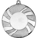 Медаль №80 (Диаметр 50 мм, металл, цвет серебро. Место для вставок: лицевая диаметр 25 мм, обратная сторона диаметр 46 мм)