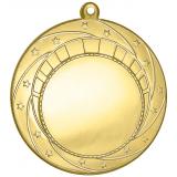 Медаль №2267 (Диаметр 80 мм, металл, цвет золото. Место для вставок: лицевая диаметр 50 мм, обратная сторона размер по шаблону)