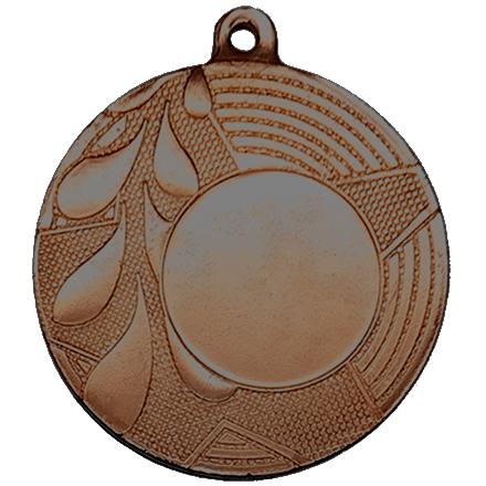 Медаль №3529 (Диаметр 50 мм, металл, цвет бронза. Место для вставок: лицевая диаметр 25 мм, обратная сторона диаметр 46 мм)