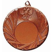 Медаль №154 (Диаметр 50 мм, металл, цвет бронза. Место для вставок: лицевая диаметр 25 мм, обратная сторона диаметр 47 мм)