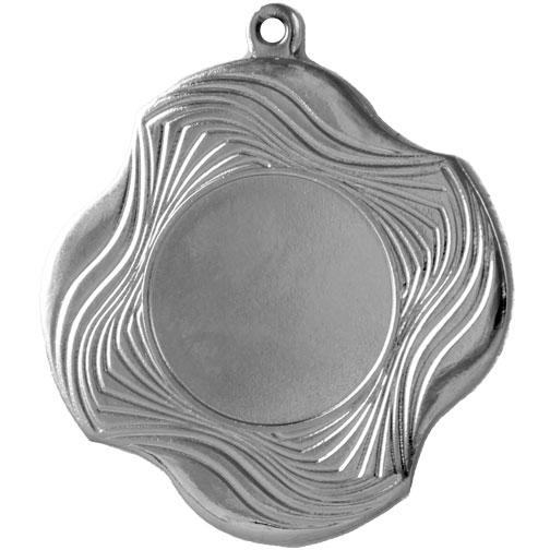 Медаль №47 (Диаметр 50 мм, металл, цвет серебро. Место для вставок: лицевая диаметр 25 мм, обратная сторона диаметр 38 мм)