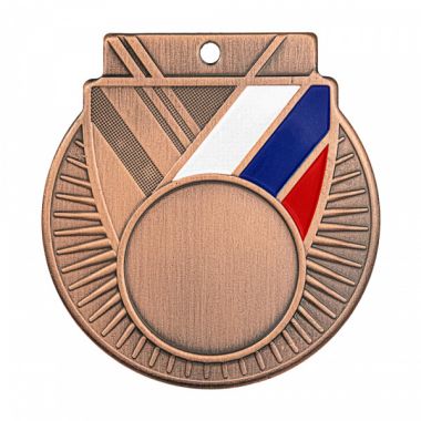 Медаль №3498 (Диаметр 55 мм, металл, цвет бронза. Место для вставок: лицевая диаметр 25 мм, обратная сторона размер по шаблону)