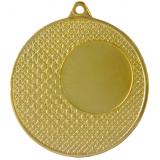 Медаль №64 (Диаметр 50 мм, металл, цвет золото. Место для вставок: лицевая диаметр 25 мм, обратная сторона диаметр 46 мм)
