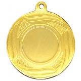 Медаль №3528 (Диаметр 50 мм, металл, цвет золото. Место для вставок: лицевая диаметр 25 мм, обратная сторона диаметр 46 мм)
