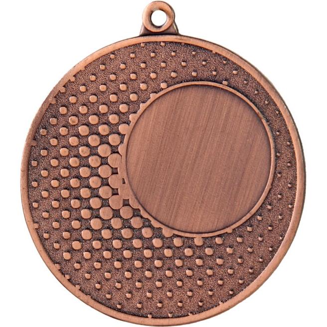 Медаль №63 (Диаметр 50 мм, металл, цвет бронза. Место для вставок: лицевая диаметр 25 мм, обратная сторона диаметр 46 мм)