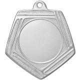 Медаль №3289 (Диаметр 45 мм, металл, цвет серебро. Место для вставок: лицевая диаметр 25 мм, обратная сторона размер по шаблону)