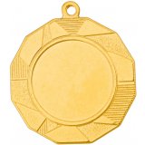 Медаль №197 (Диаметр 40 мм, металл, цвет золото. Место для вставок: лицевая диаметр 25 мм, обратная сторона диаметр 35 мм)