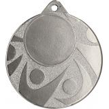 Медаль №975 (Диаметр 50 мм, металл, цвет серебро. Место для вставок: лицевая диаметр 25 мм, обратная сторона диаметр 45 мм)