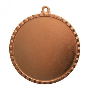 Медаль №1302 (Диаметр 56 мм, металл, цвет бронза. Место для вставок: лицевая диаметр 50 мм, обратная сторона диаметр 50 мм)