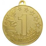 Медаль №2348 (1 место, диаметр 50 мм, металл, цвет золото. Место для вставок: обратная сторона диаметр 45 мм)