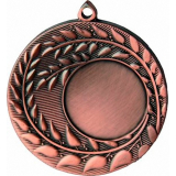 Медаль №72 (Диаметр 50 мм, металл, цвет бронза. Место для вставок: лицевая диаметр 25 мм, обратная сторона диаметр 46 мм)