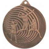 Медаль №1193 (Волейбол, диаметр 70 мм, металл, цвет бронза. Место для вставок: обратная сторона диаметр 65 мм)