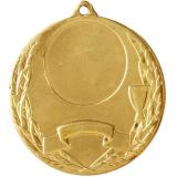 Медаль №52 (Диаметр 50 мм, металл, цвет золото. Место для вставок: лицевая диаметр 25 мм, обратная сторона диаметр 46 мм)