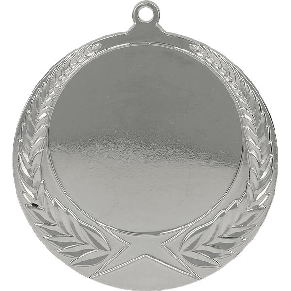 Медаль №840 (Диаметр 70 мм, металл, цвет серебро. Место для вставок: лицевая диаметр 50 мм, обратная сторона диаметр 65 мм)