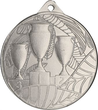 Медаль №1231 (Диаметр 50 мм, металл, цвет серебро. Место для вставок: обратная сторона диаметр 45 мм)