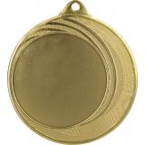 Медаль №967 (Диаметр 70 мм, металл, цвет золото. Место для вставок: лицевая диаметр 50 мм, обратная сторона диаметр 65 мм)