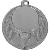 Медаль №28 (Диаметр 45 мм, металл, цвет серебро. Место для вставок: лицевая диаметр 25 мм, обратная сторона диаметр 41 мм)