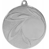 Медаль №847 (Диаметр 50 мм, металл, цвет серебро. Место для вставок: лицевая диаметр 25 мм, обратная сторона размер по шаблону)
