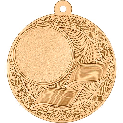 Медаль №2375 (Диаметр 50 мм, металл, цвет бронза. Место для вставок: лицевая диаметр 25 мм, обратная сторона диаметр 45 мм)